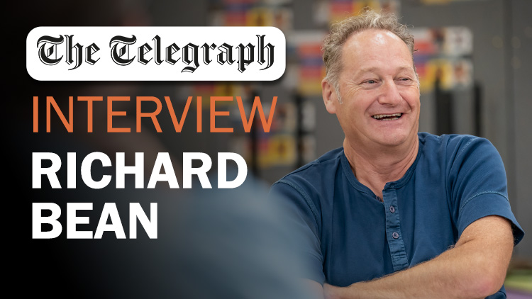 THE DAILY TELEGRAPH: RICHARD BEAN INTERVIEW