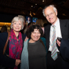 Claire Tomalin, Miriam Morgolyes and Michael Frayn