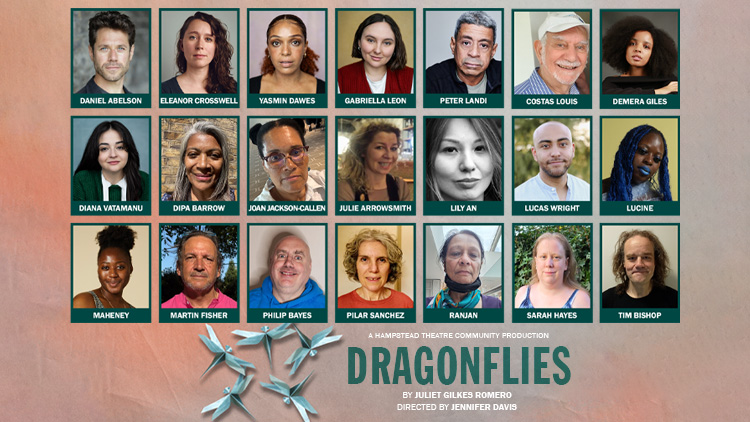 CAST ANNOUNCED FOR DRAGONFLIES AT HAMPSTEAD THEATRE