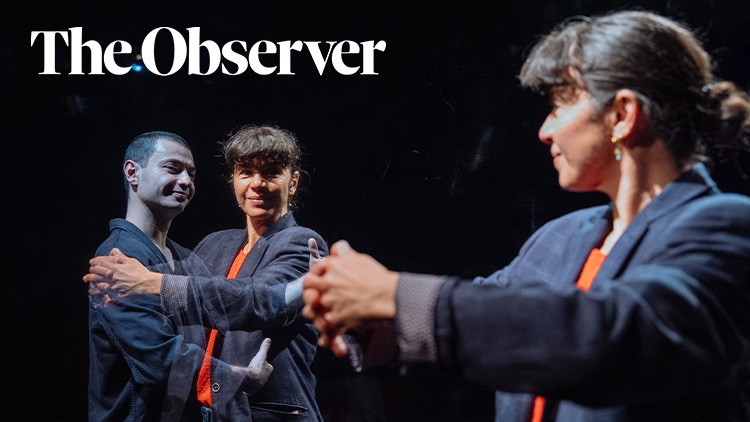 THE OBSERVER INTERVIEWS PLAYWRIGHT SARAH RUHL AND ACTOR ERIC SIRAKIAN ABOUT LETTERS FROM MAX