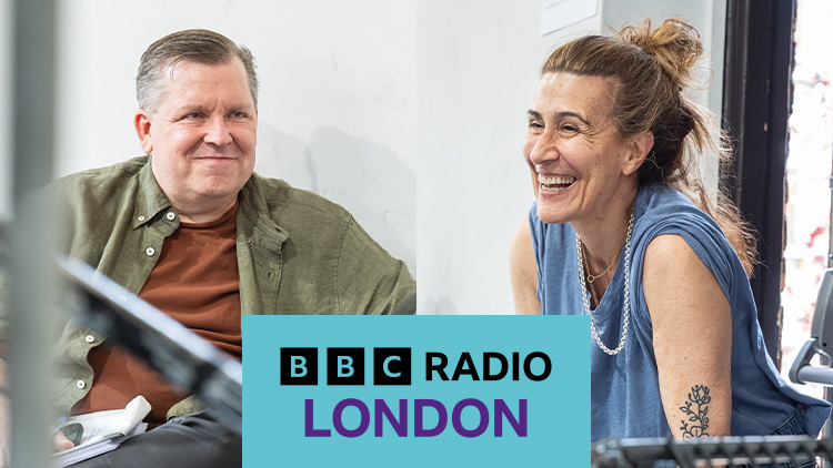 BBC RADIO LONDON TALKS TO DAVID LINDSAY-ABAIRE AND JEANINE TESORI