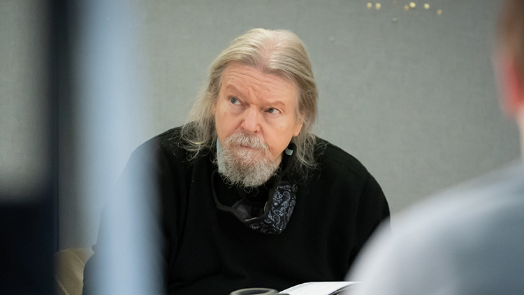 CHRISTOPHER HAMPTON INTERVIEWED BY THE TELEGRAPH