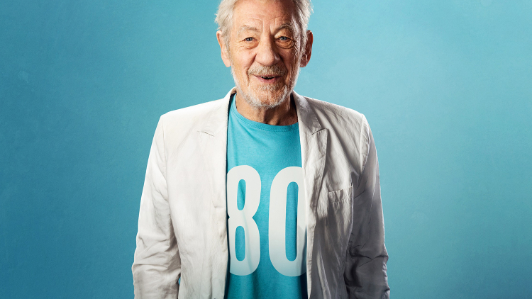 IAN MCKELLEN ON STAGE AT HAMPSTEAD THEATRE