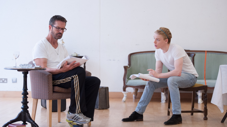 In Rehearsals: The Judas Kiss