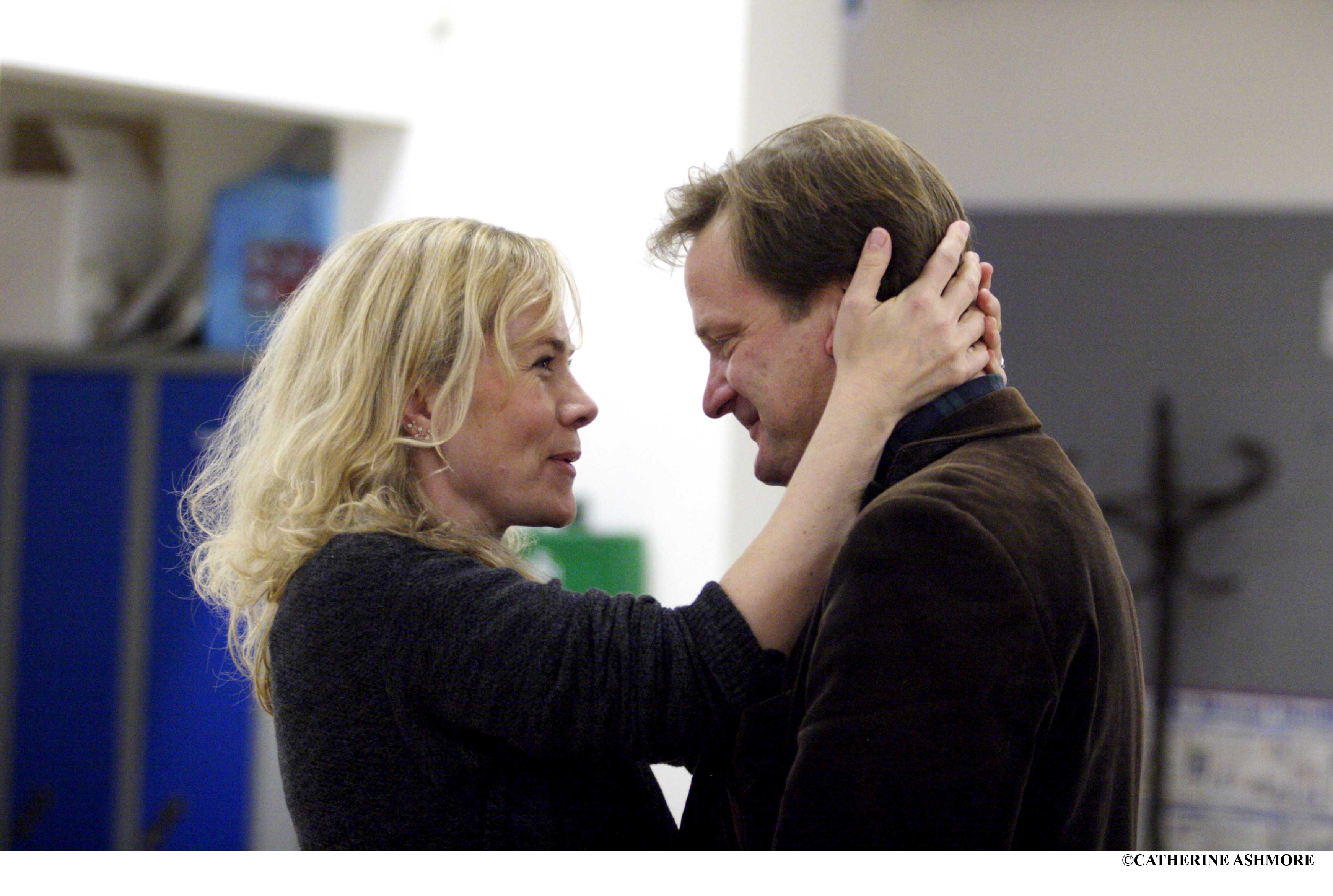 Drawing The Line In rehearsals Hampstead Theatre