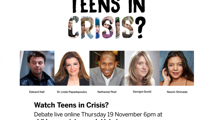 Edward Hall to join The Children's Society for Teens In Crisis debate