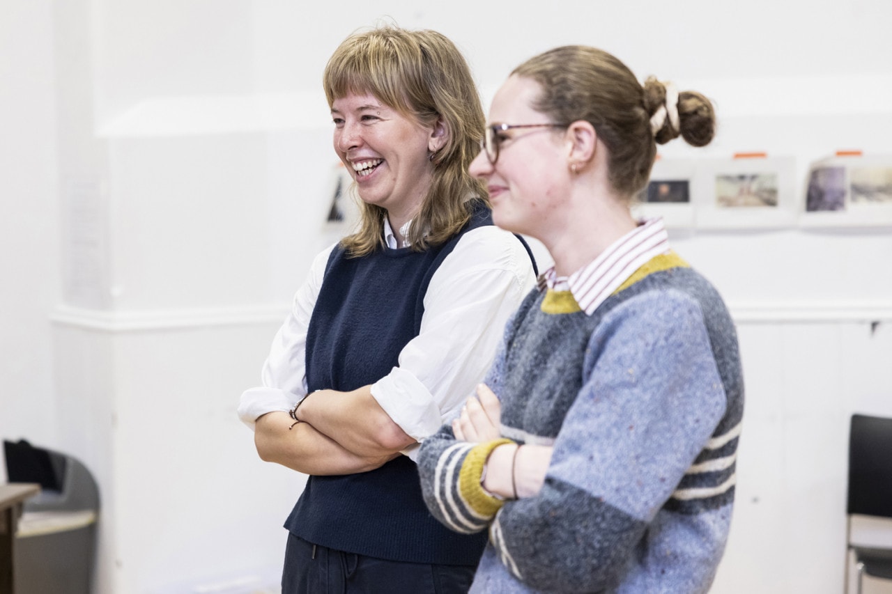 DAISY HALL (WRITER) &amp; LOUISA GLADING (STAGE MANAGER)
Photography by Pamela Raith
