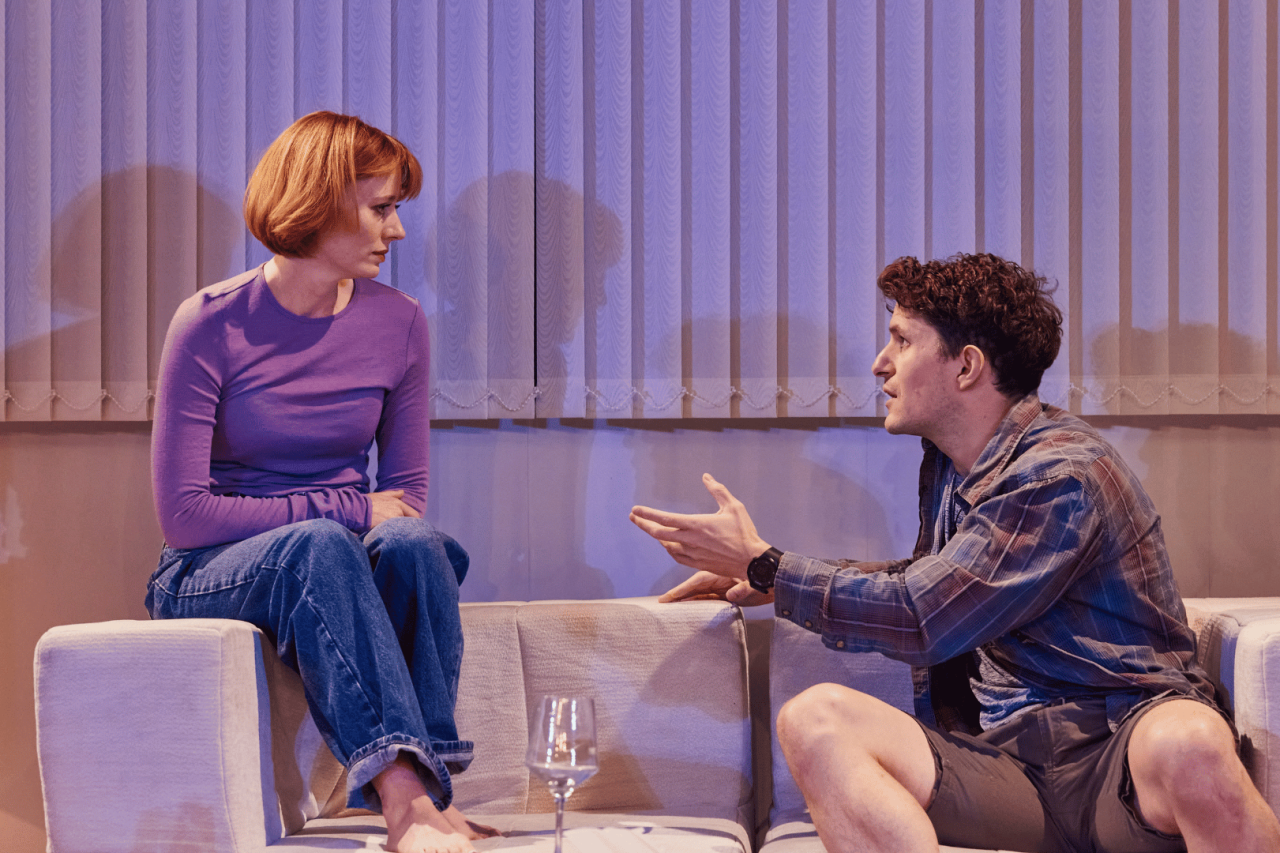 BEN ALLEN (WILL) AND MEGHAN TREADWAY (ABIGAIL)
Photography by Rich Lakos
