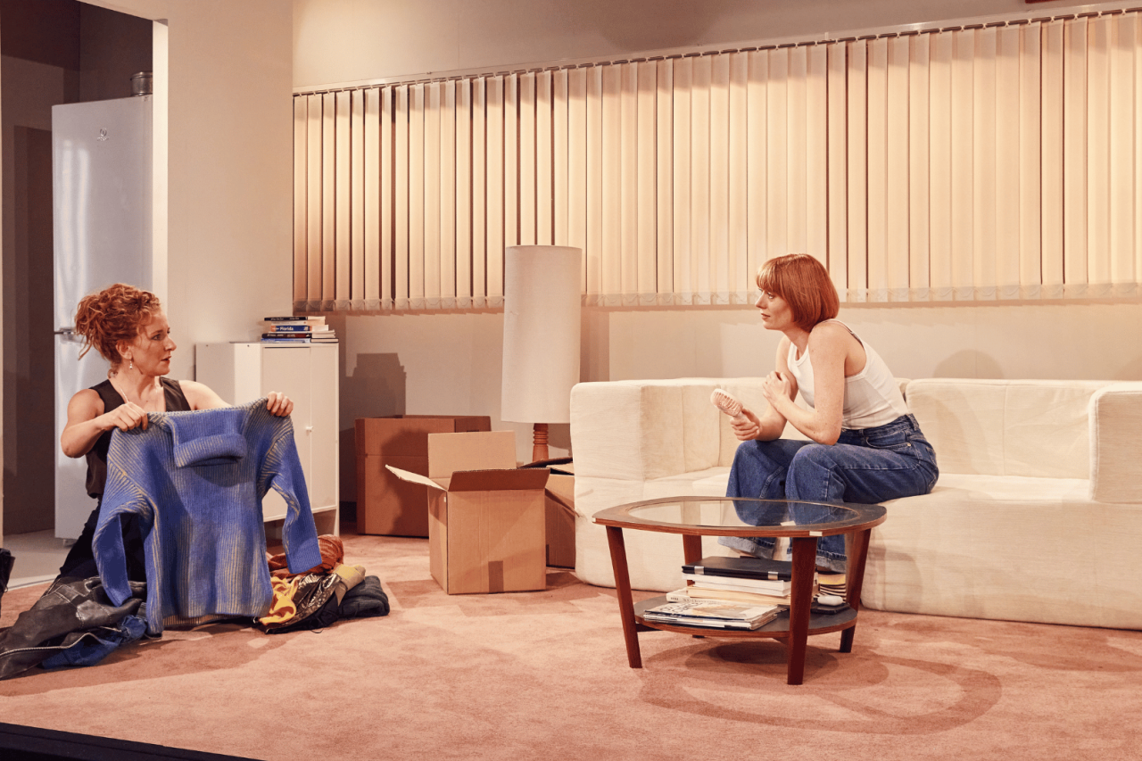 DOROTHEA MYER-BENNETT (ALICE) &amp; MEGHAN TREADWAY (ABIGAIL)
Photography by Rich Lakos

